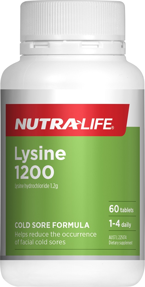 Nutralife Lysine 1200mg 60